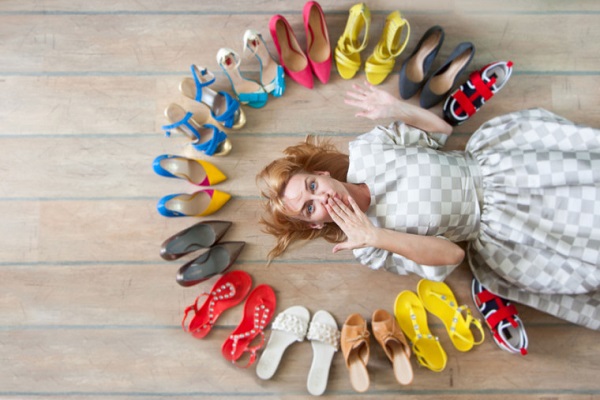 Scarpe la mania delle donne